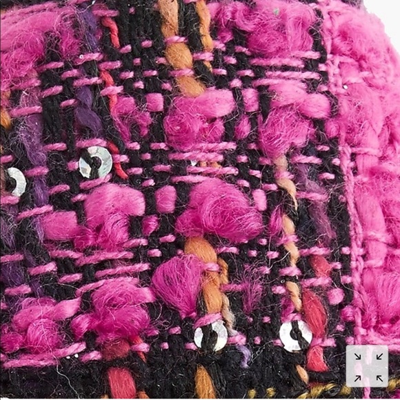 J. CREW Colette d’Orsay pumps. Pink tweed. - Picture 3 of 8